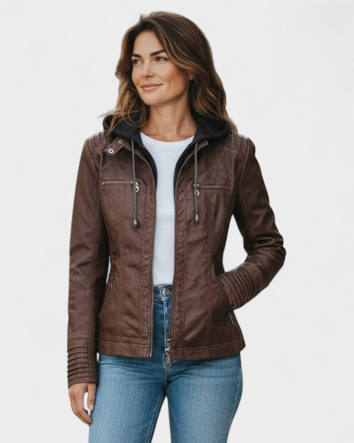 Alberte™ | Giacca in pelle