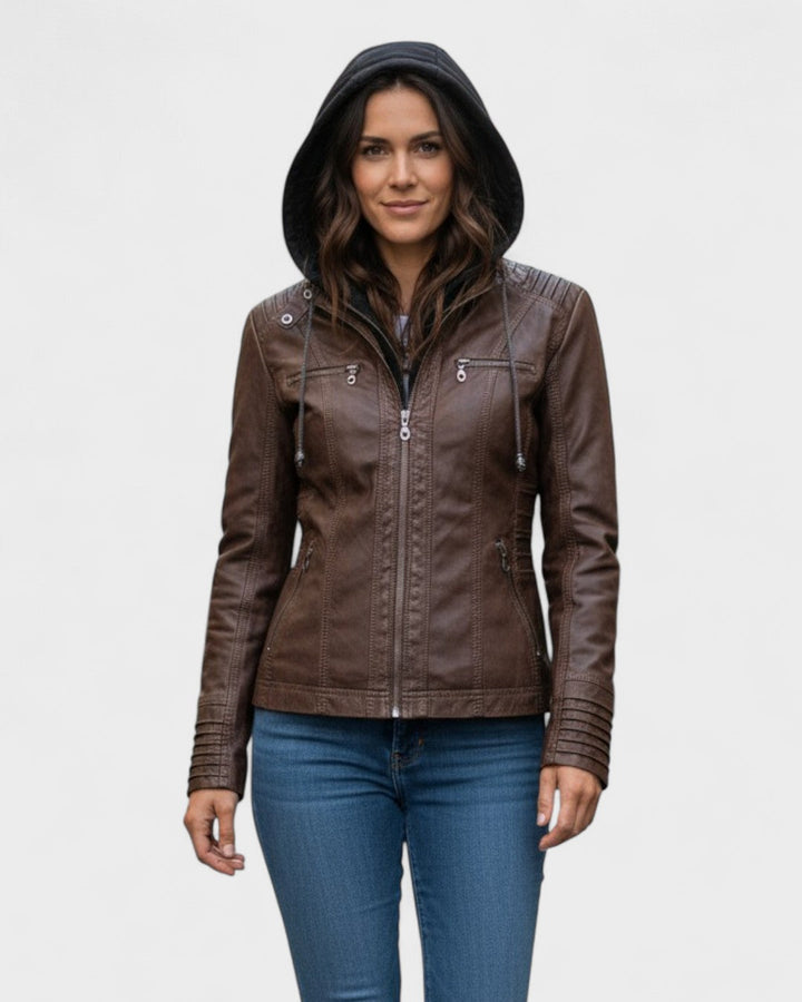 Alberte™ | Giacca in pelle