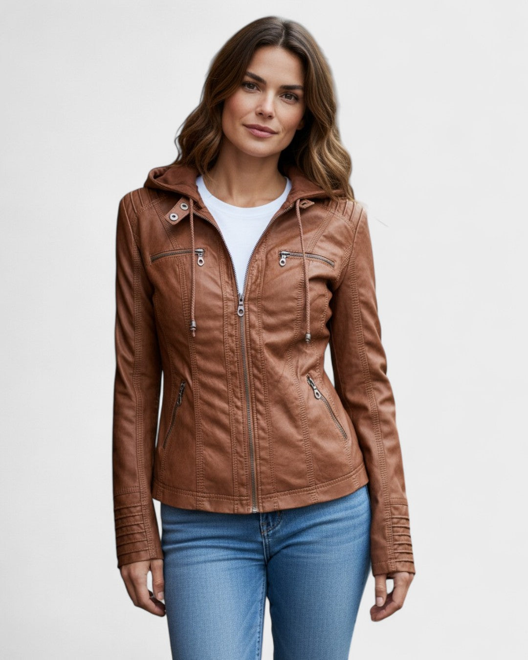 Alberte™ | Giacca in pelle