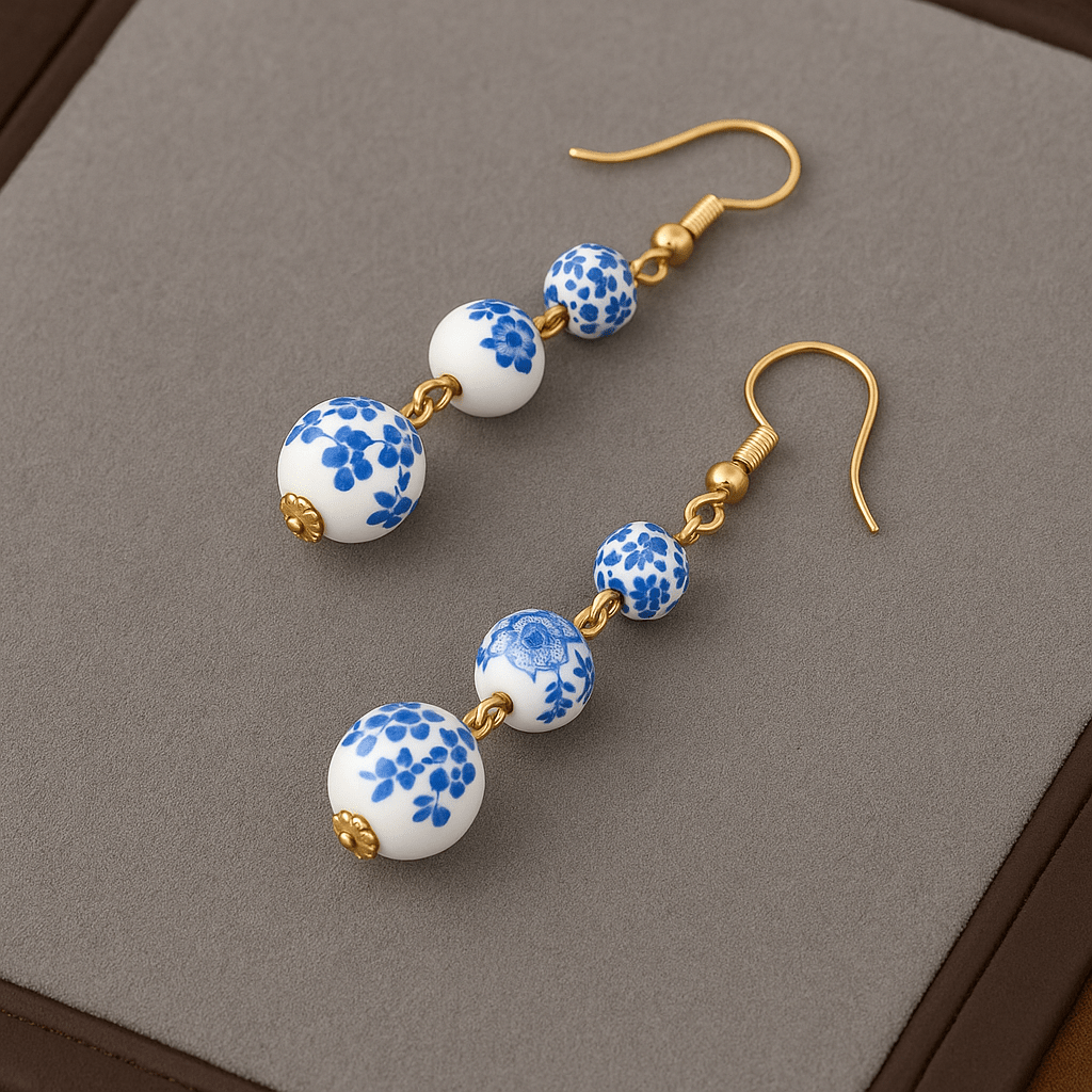 Albertha | Orecchini Blu