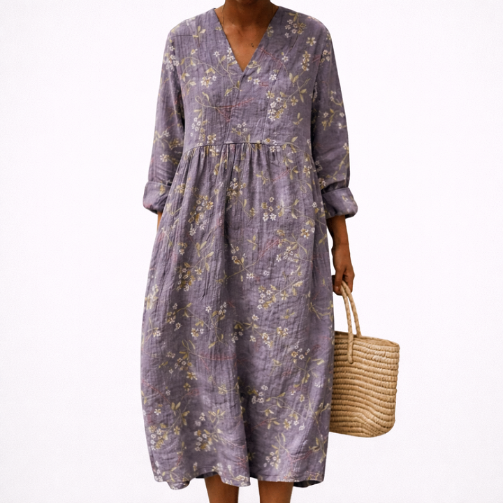 リノ - フラッタリングプリントの夏のドレス