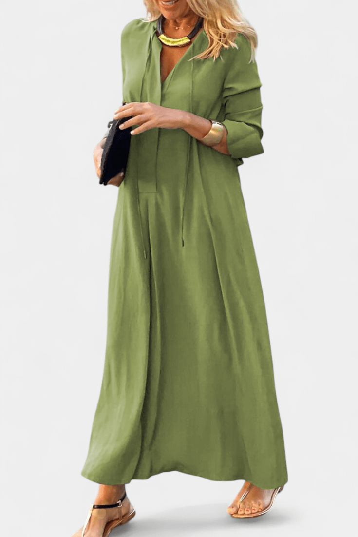 Helene | Abito con scollatura a V