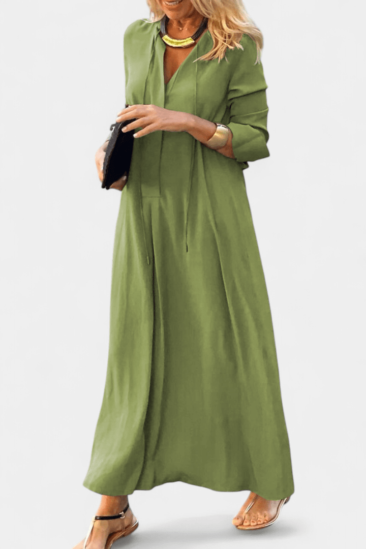 Helene | Abito con scollatura a V