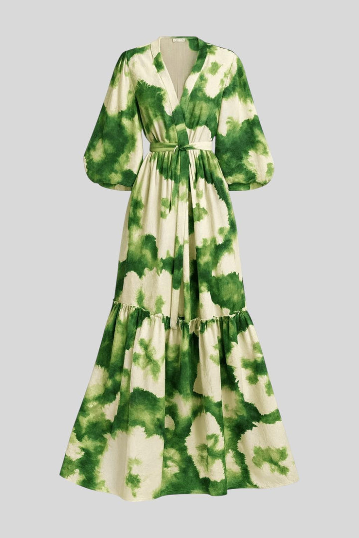 Luna | Abito Maxi Floreale