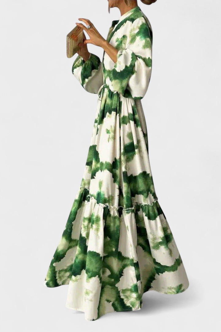 Luna | Abito Maxi Floreale