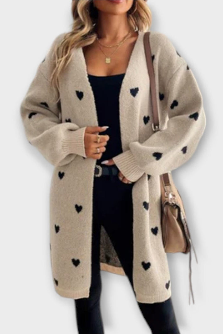 Majken | ハートカーディガン
